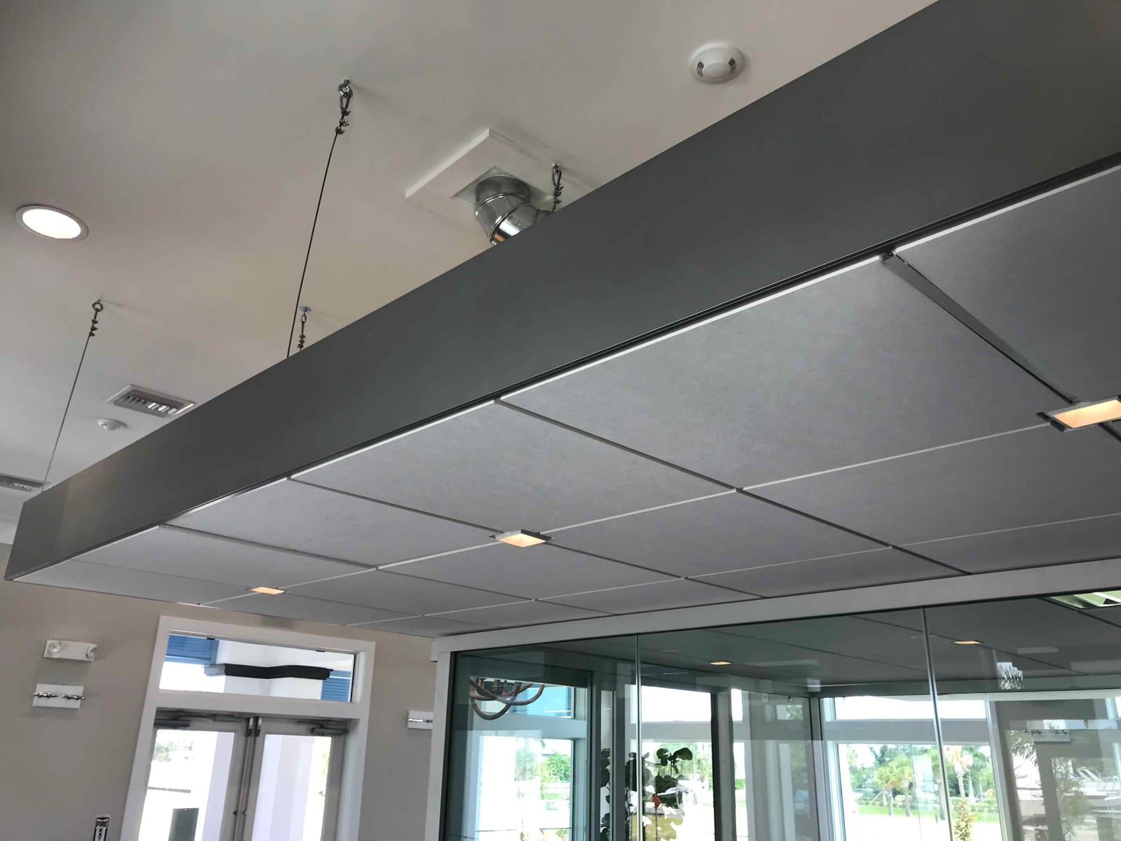 Finished drywall ready for paint